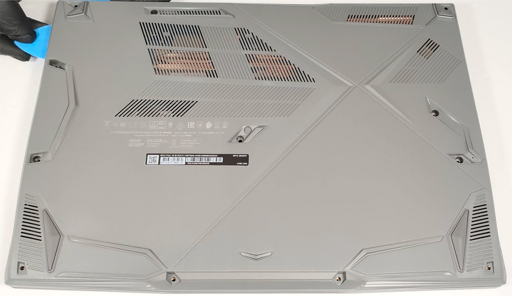 Hướng dẫn thay pin cho MSI Thin 15 B12U
