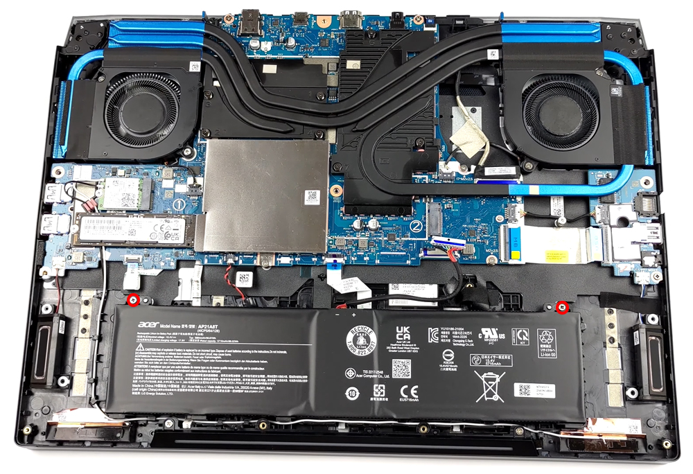 Hướng dẫn thay pin laptop Acer Predator Helios 300 (PH317-56)