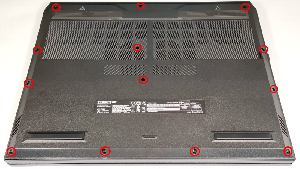 Hướng dẫn thay pin laptop Acer Predator Helios Neo 18 PHN18-71