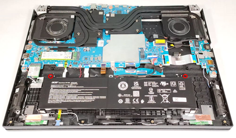 Hướng dẫn thay pin laptop Acer Predator Helios Neo 18 PHN18-71