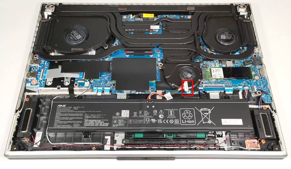Hướng dẫn thay pin laptop ASUS ROG Strix SCAR 18 G834 2024