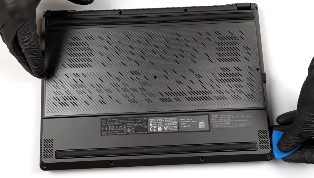 Hướng dẫn thay pin laptop ASUS ROG Zephyrus G14 GA402