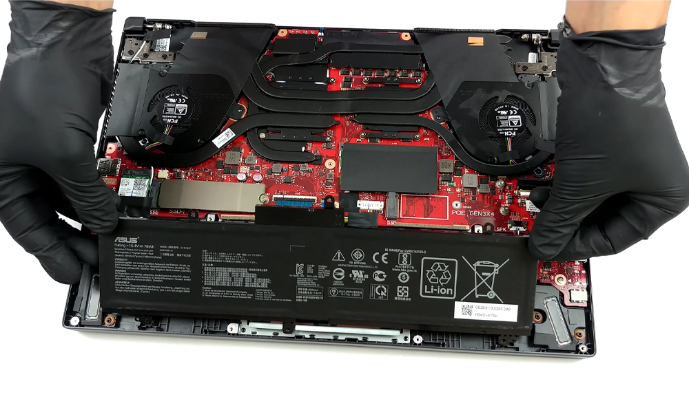 Hướng dẫn thay pin laptop ASUS TUF Dash F15 FX516
