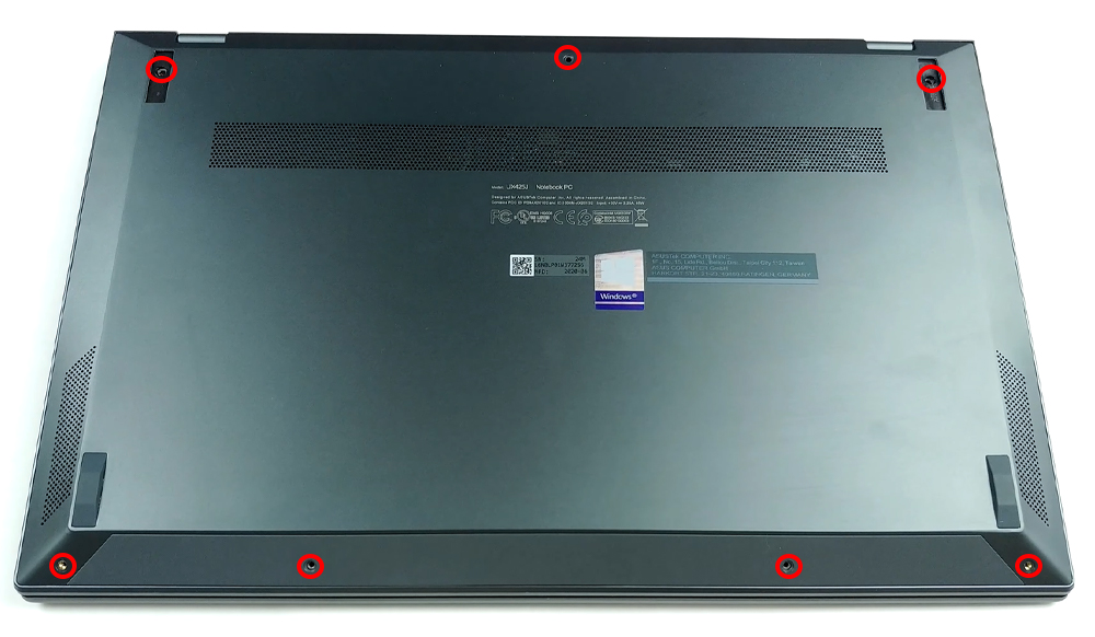 Hướng dẫn thay pin Asus Zenbook UX425