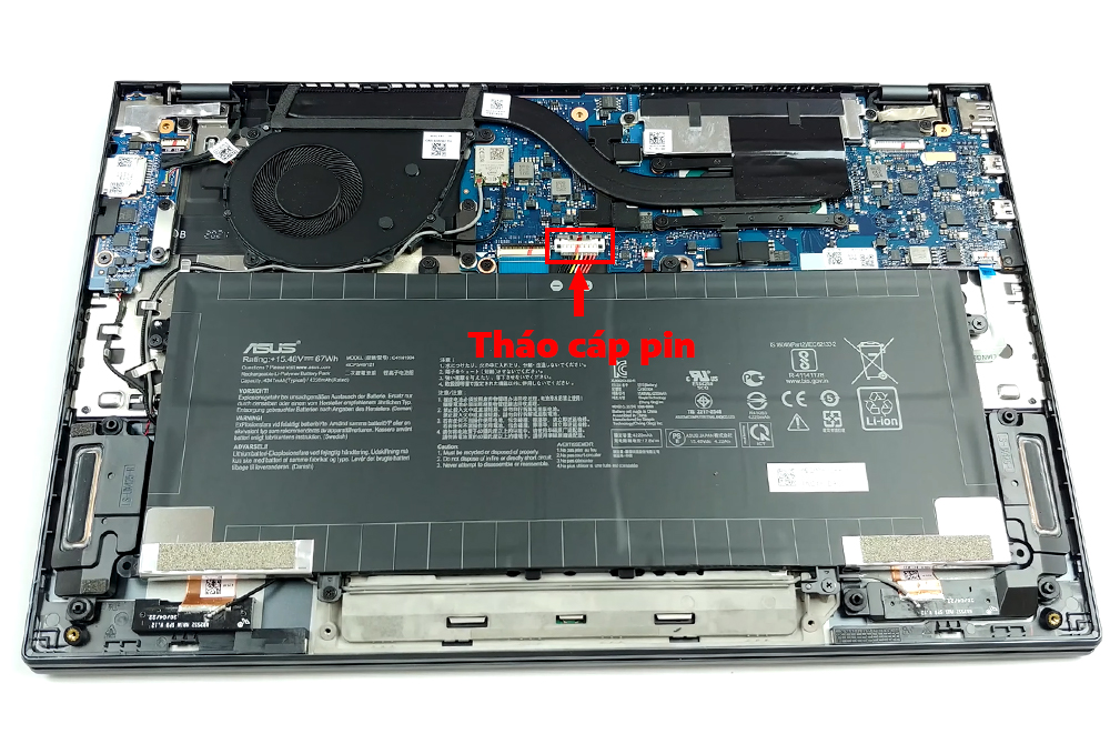 Hướng dẫn thay pin Asus Zenbook UX425