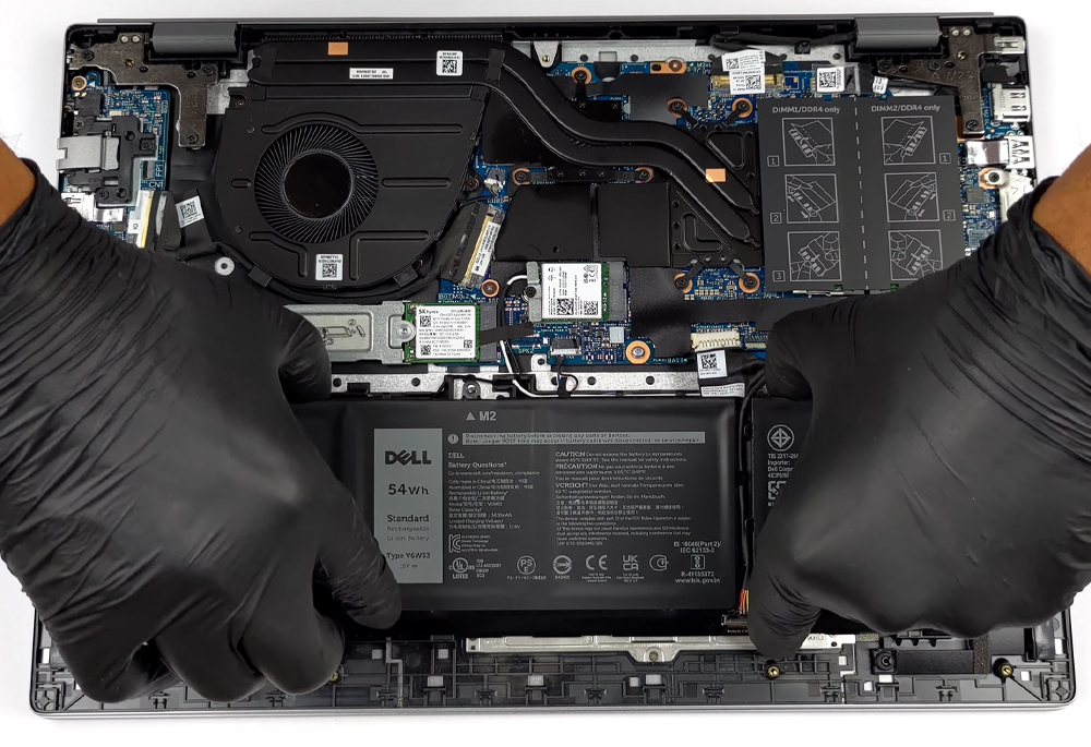 Hướng dẫn thay pin laptop Dell Vostro 16 5620