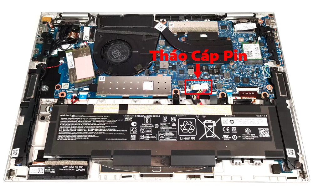 Hướng Dẫn Thay Pin Laptop HP Elite x360 1040 G10