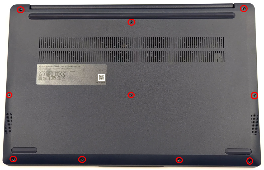 Hướng dẫn thay pin laptop Lenovo IdeaPad 1 15inch 2022