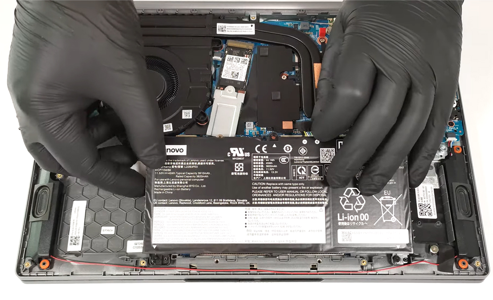 Hướng dẫn thay pin Lenovo ThinkBook 14 G7 IML 