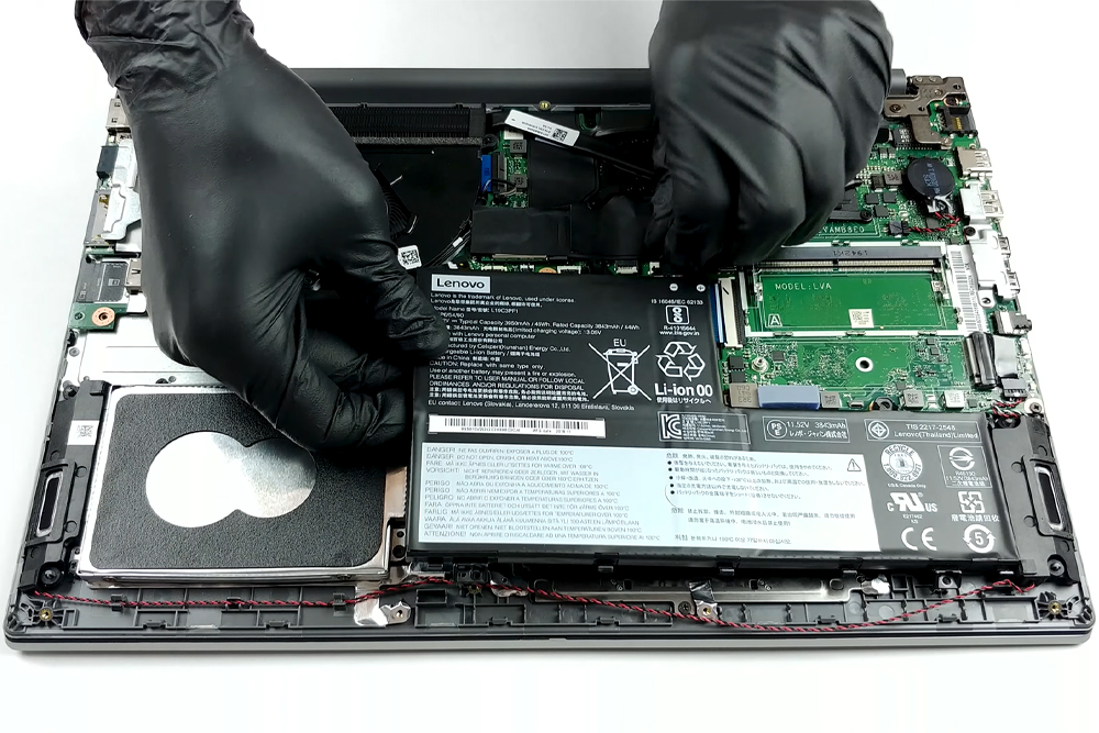 Hướng dẫn thay pin laptop Lenovo ThinkBook 15-IML