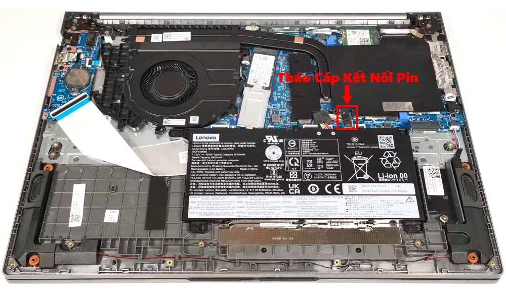 Hướng Dẫn Thay Pin Laptop Lenovo ThinkBook 16 Gen 6 Intel