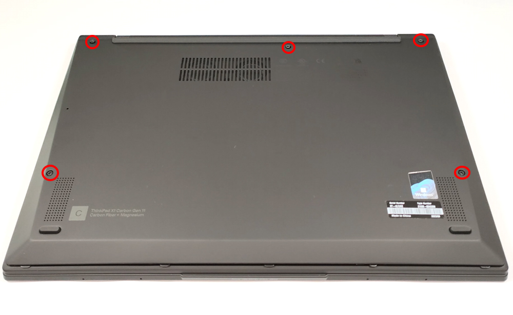 Hướng Dẫn Thay Pin Laptop Lenovo ThinkPad X1 Carbon Gen 11