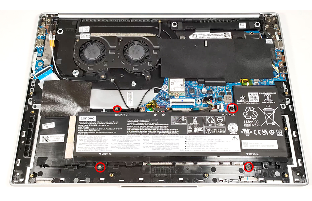 Hướng dẫn thay pin Lenovo IdeaPad Slim 5 16inch AMD