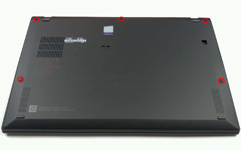 Hướng dẫn thay pin laptop Lenovo ThinkPad X1 Carbon Gen 8