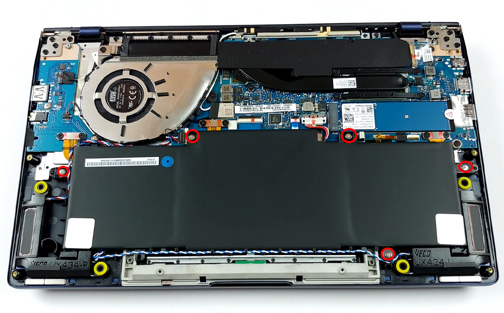 Hướng dẫn thay pin Asus Zenbook UX433FN