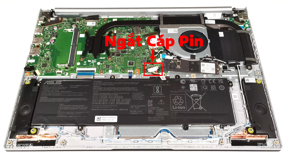 Hướng dẫn vệ sinh ASUS Vivobook 16 M1605