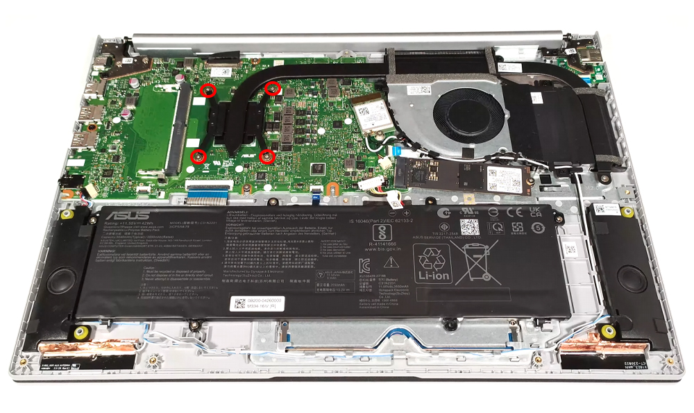 Hướng dẫn vệ sinh ASUS Vivobook 16 M1605