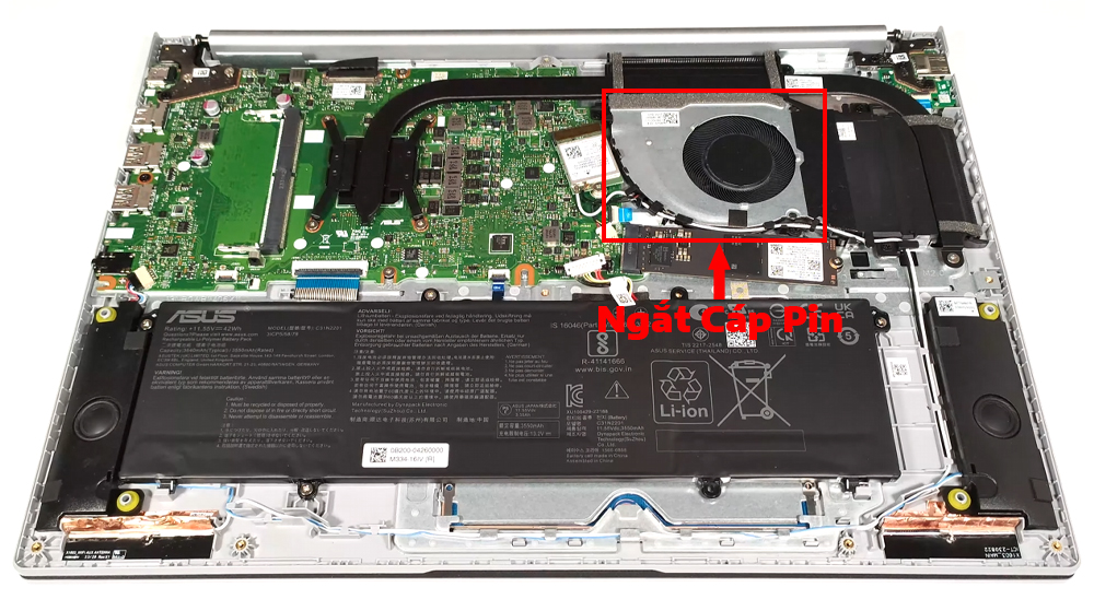 Hướng dẫn vệ sinh ASUS Vivobook 16 M1605