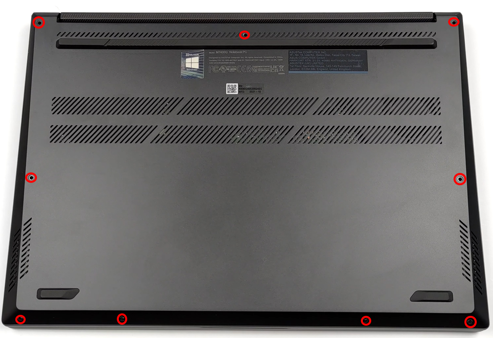 Hướng dẫn vệ sinh ASUS VivoBook Pro 14X OLED M7400