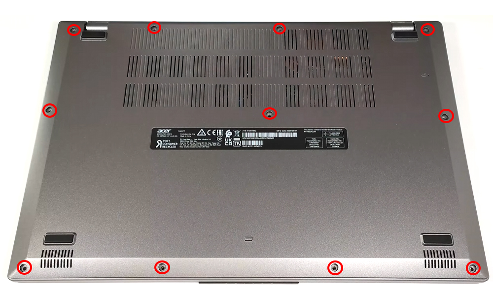 Hướng dẫn vệ sinh Acer Aspire 15 A15-41M