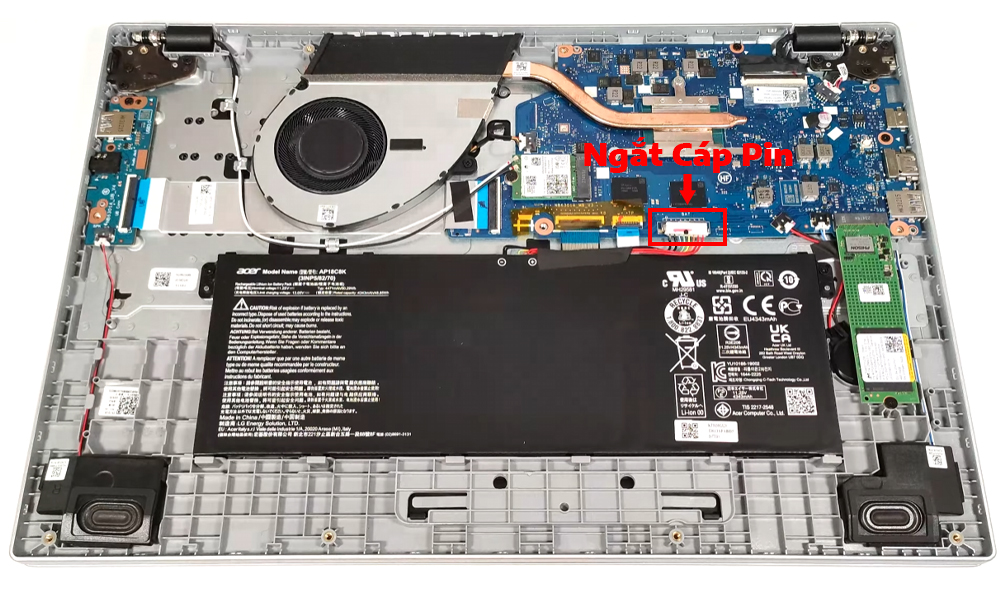 Hướng dẫn vệ sinh Acer Aspire 3 A315-510P