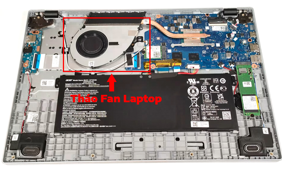 Hướng dẫn vệ sinh Acer Aspire 3 A315-510P