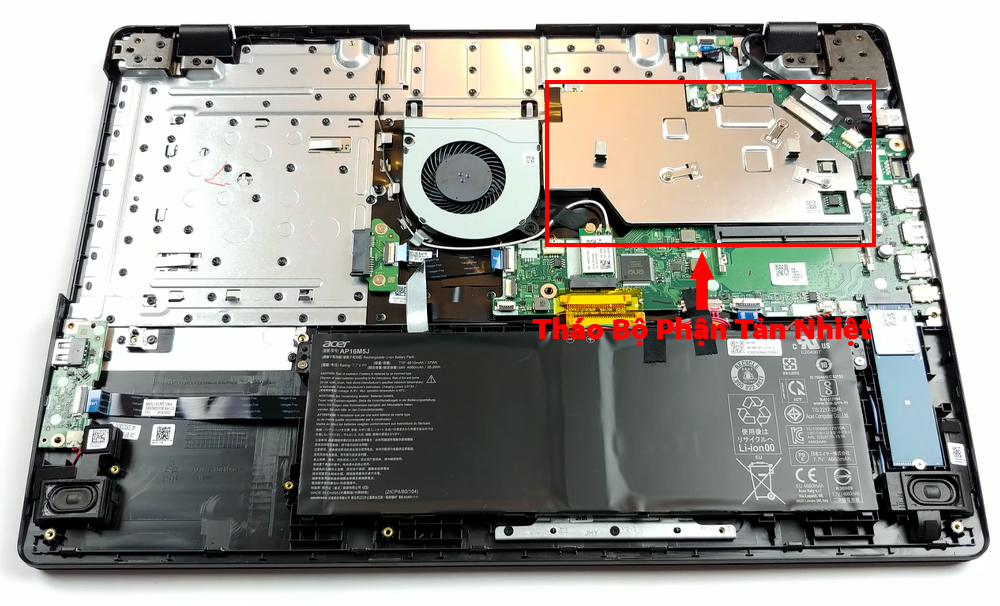 Hướng dẫn vệ sinh laptop Acer Aspire 3 A317-32