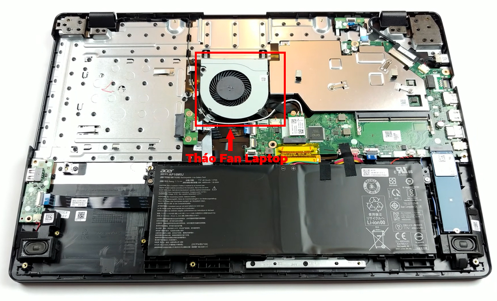 Hướng dẫn vệ sinh laptop Acer Aspire 3 A317-32