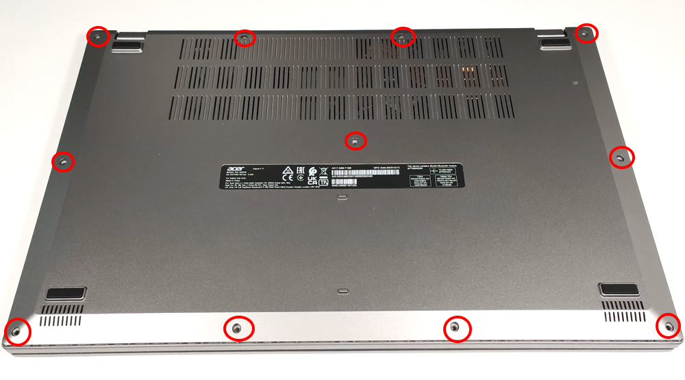 Hướng dẫn vệ sinh Acer Aspire 5 A517-58M