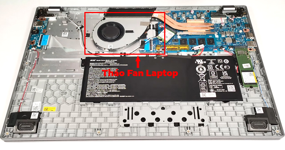 Hướng dẫn vệ sinh Acer Aspire 5 A517-58M