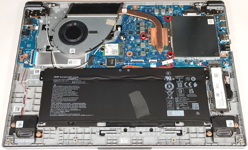 Hướng dẫn vệ sinh Acer Aspire Go AG15-51P