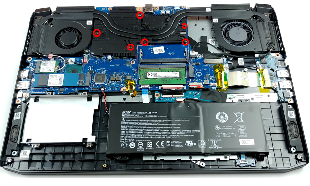 Hướng dẫn vệ sinh Acer Nitro 5 AN517-52