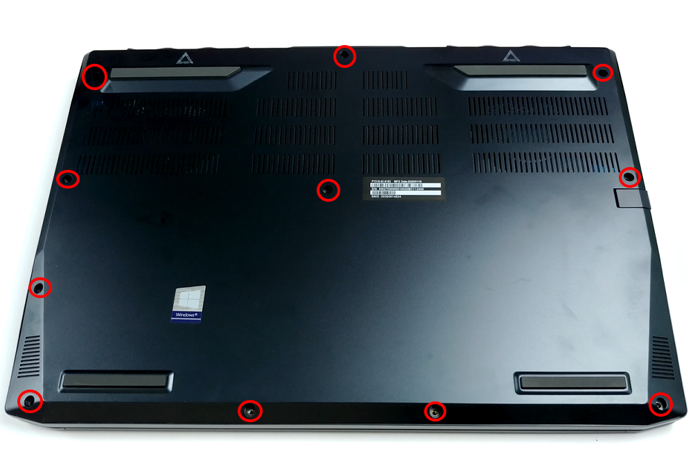 Hướng dẫn vệ sinh Acer Predator Triton 300 PT315-52