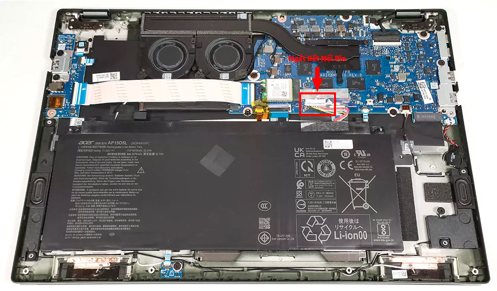 Hướng dẫn vệ sinh Acer Swift Edge SFE16-44