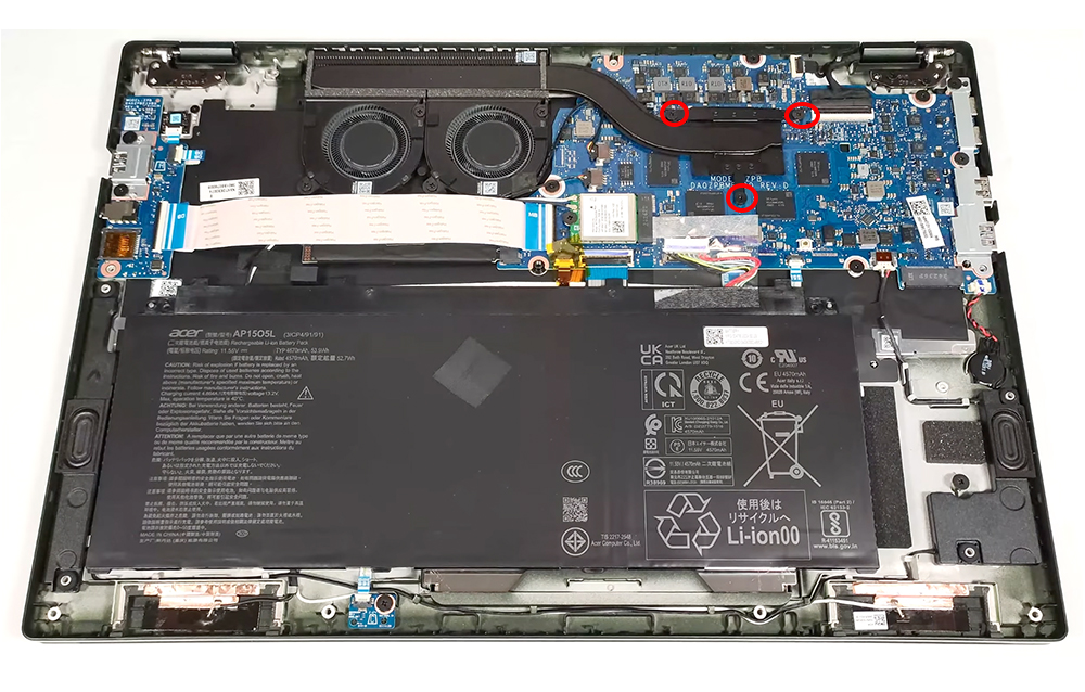 Hướng dẫn vệ sinh Acer Swift Edge SFE16-44