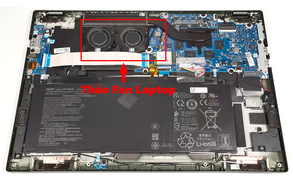Hướng dẫn vệ sinh Acer Swift Edge SFE16-44