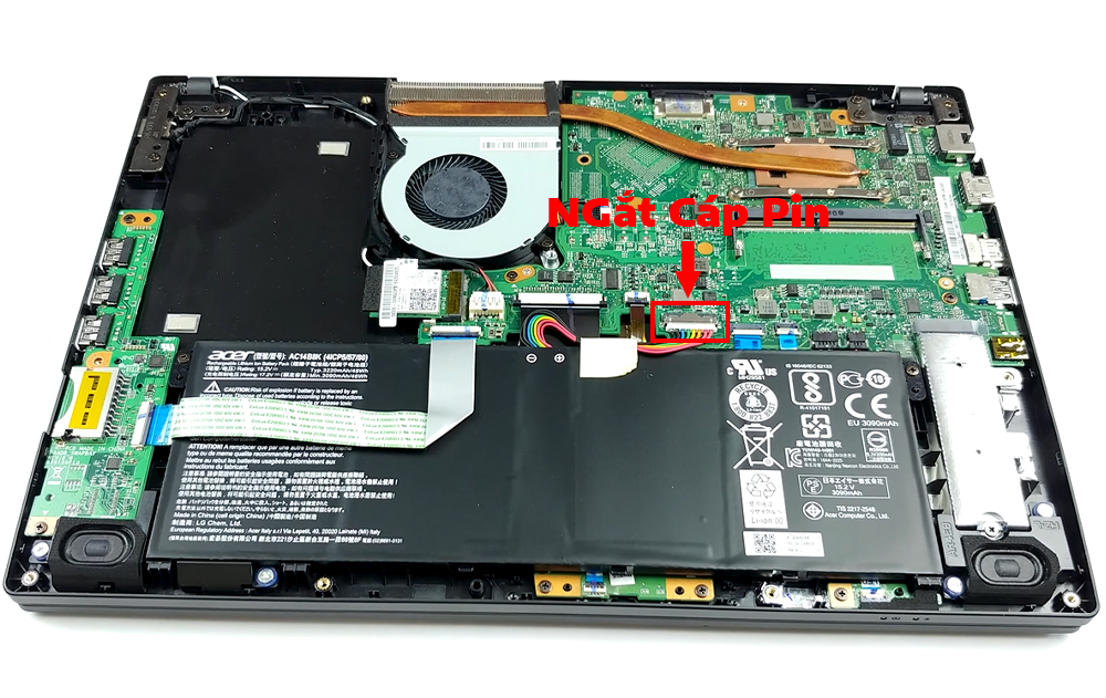 Hướng dẫn vệ sinh Acer TravelMate P2 P2410-M