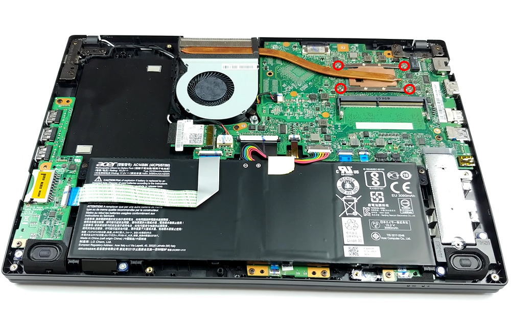 Hướng dẫn vệ sinh Acer TravelMate P2 P2410-M