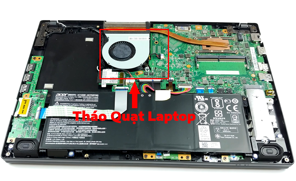 Hướng dẫn vệ sinh Acer TravelMate P2 P2410-M