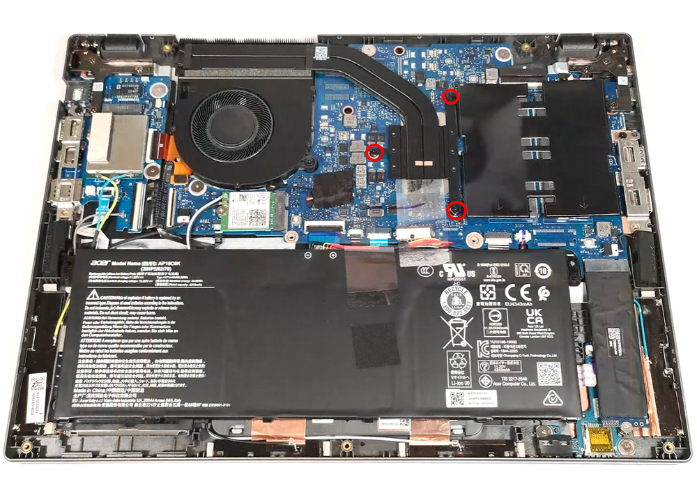 Hướng dẫn vệ sinh Acer TravelMate P2 TMP214-55