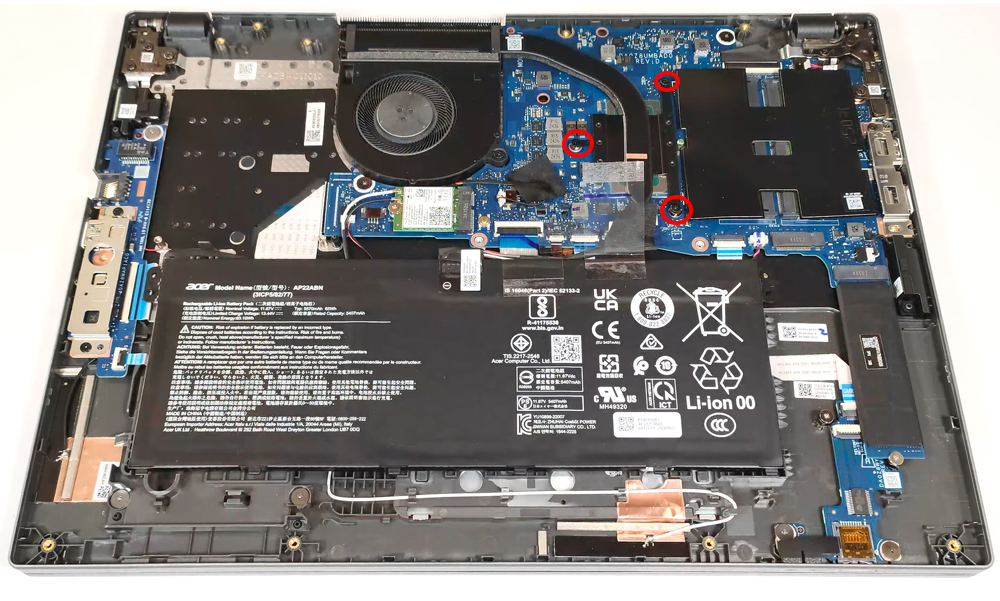 Hướng dẫn vệ sinh laptop Acer TravelMate P2 TMP216-51-G2