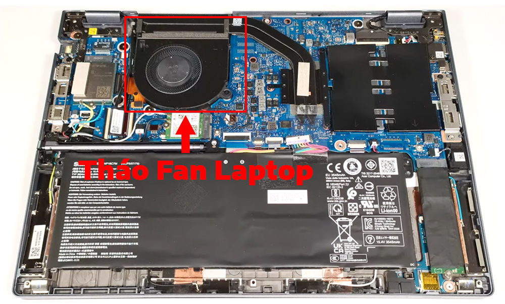 Hướng dẫn vệ sinh Acer TravelMate P4 Spin TMP414RN-53