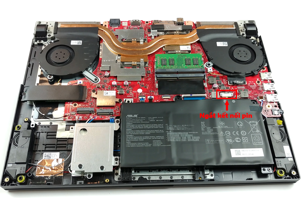 Hướng dẫn vệ sinh ASUS ROG Strix G15 G512