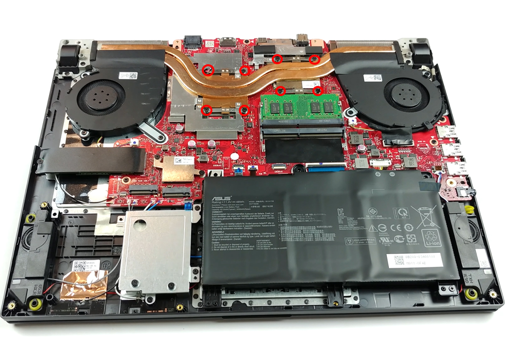 Hướng dẫn vệ sinh ASUS ROG Strix G15 G512