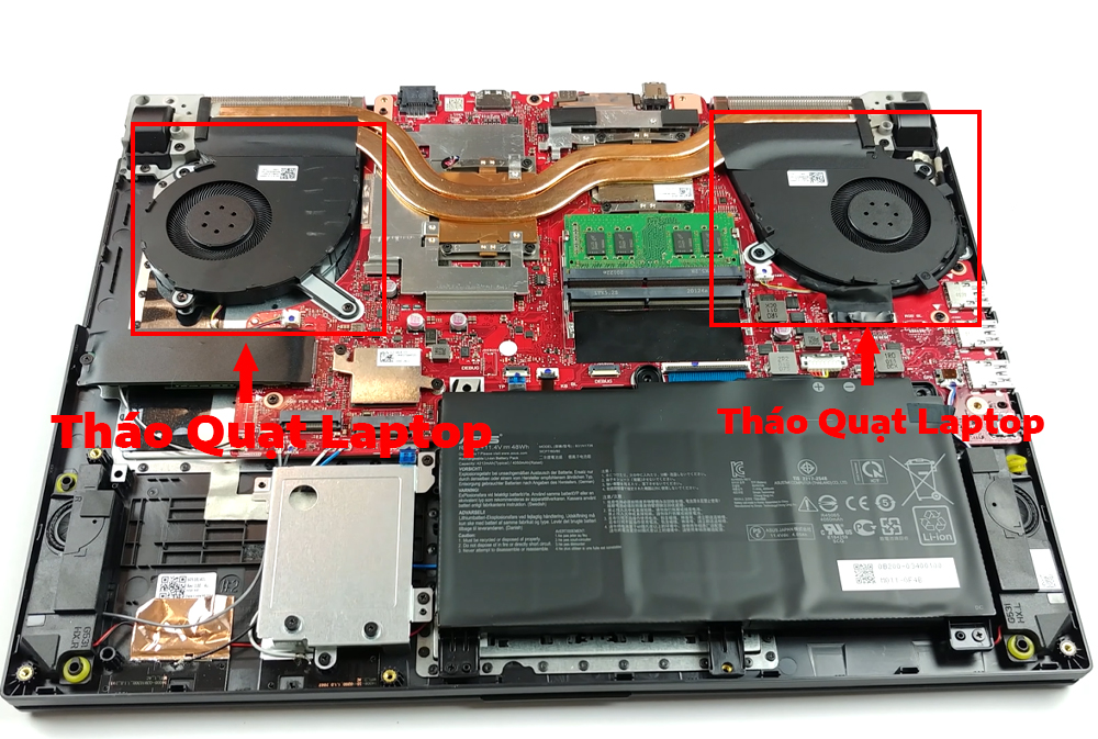 Hướng dẫn vệ sinh ASUS ROG Strix G15 G512