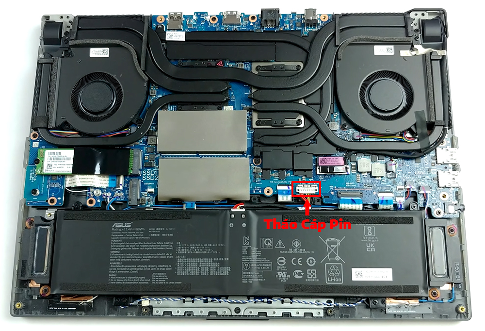 Hướng dẫn vệ sinh ASUS ROG Strix SCAR 15 G533