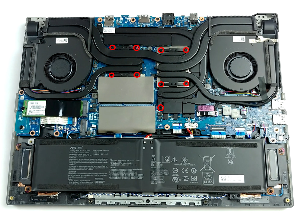 Hướng dẫn vệ sinh ASUS ROG Strix SCAR 15 G533