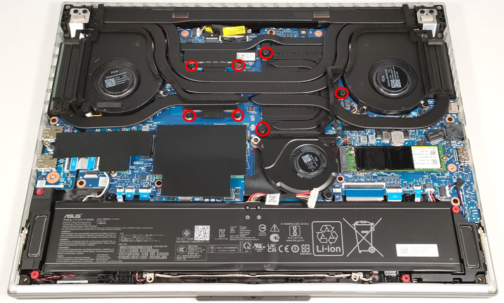 Hướng dẫn vệ sinh ASUS ROG Strix SCAR 16 G634