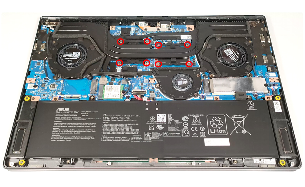 Hướng dẫn vệ sinh ASUS ROG Zephyrus G16 GU605