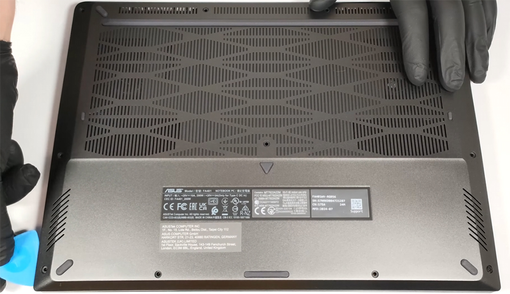 Hướng dẫn vệ sinh cho ASUS TUF GAMING A14 FA401